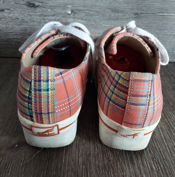 DANSKO WOMENS VEDA CANVAS RETRO SNEAKER MELON SIZE 40 (9.5-10) - Picture 5 of 12